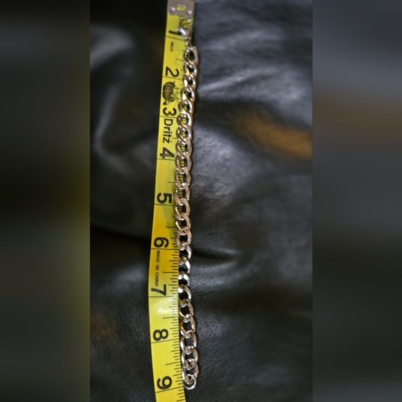 Stainless steel Men's Anchor chain 20" & 9" necklace & bracelet set - Picture 8 of 8